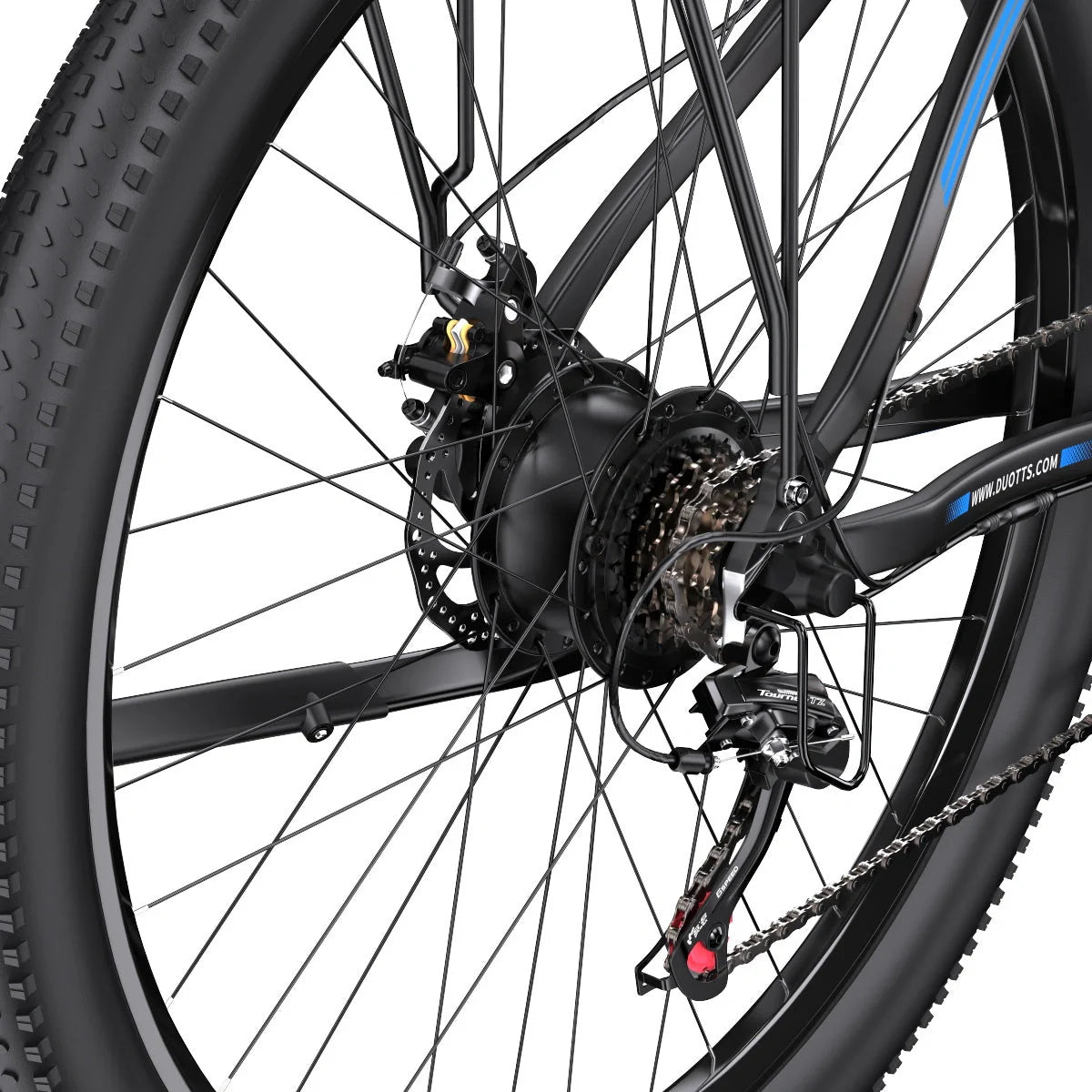 Duotts C29 Pro Elcykel - Räckvidd 100km - Maxhastighet 50 km/h