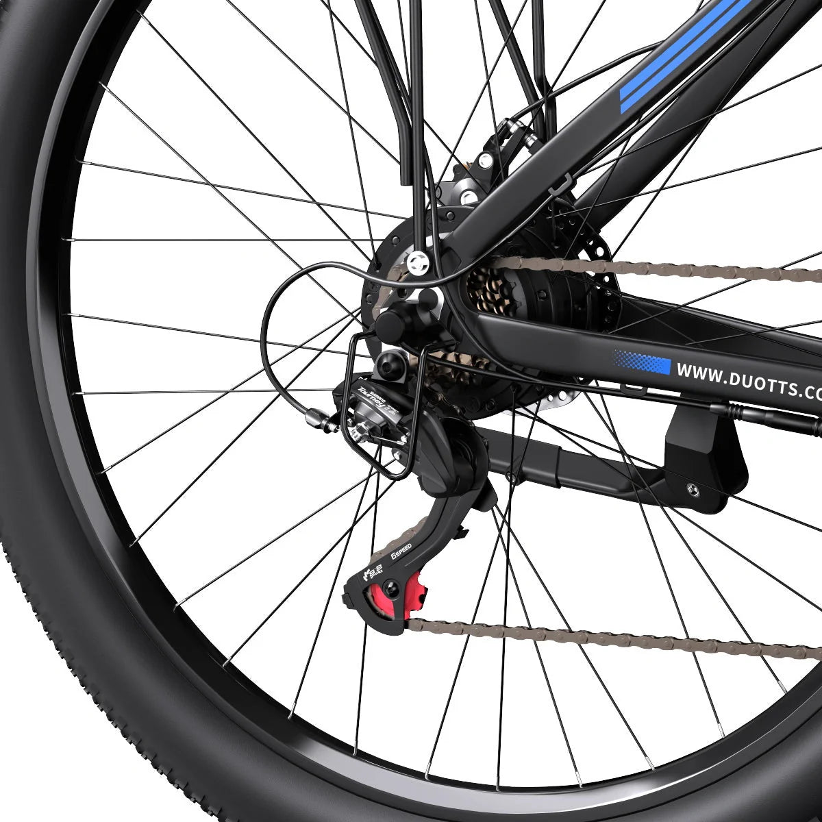 Duotts C29 Pro Elcykel - Räckvidd 100km - Maxhastighet 50 km/h