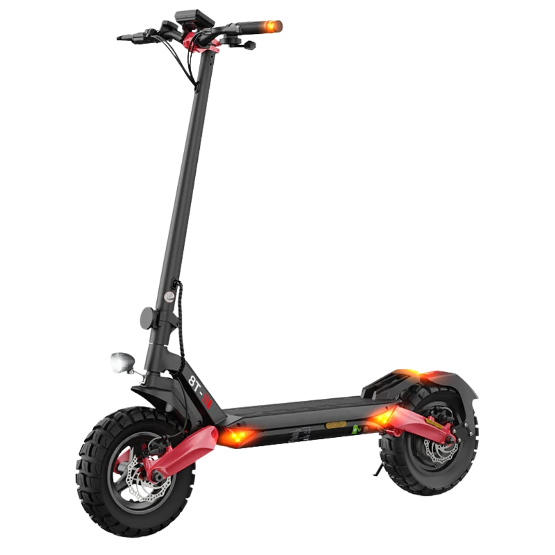 Scootway T8 elscooter – 20 km/h - 100 km räckvidd - 1200W Motor